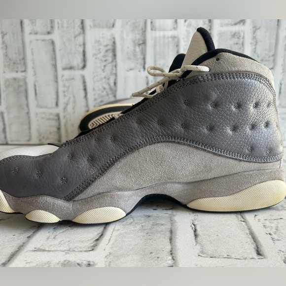 Air Jordan 13 Retro Atmosphere Grey Black White 414571- 016 Men’s Shoes Size 11 - Picture 11 of 12
